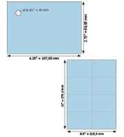 Product# 9260-US-blue Tag Size: 2.75" x 4.25"