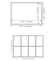 Product#9430-A4 Label Size: 4.12" x 2.92"